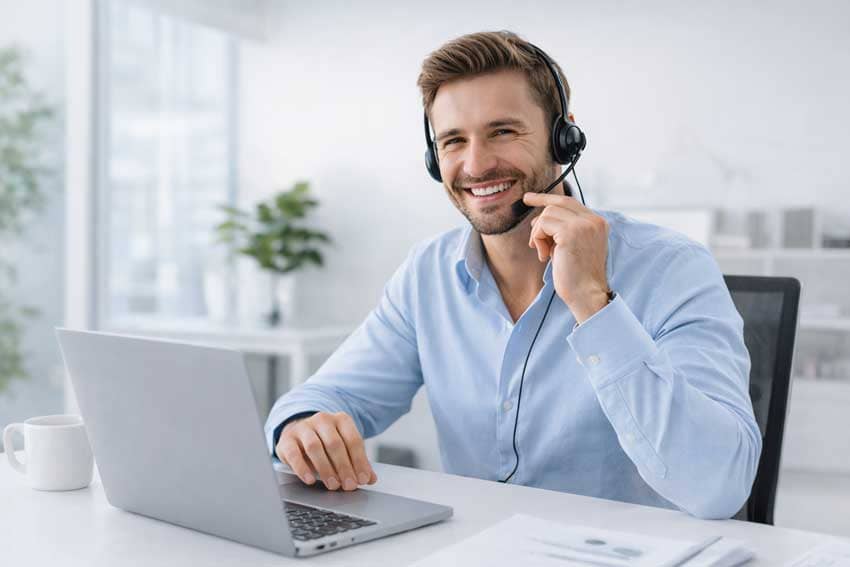 Customer support team